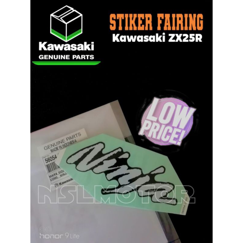 STIKER FAIRING KAWASAKI ZX25R NON ABS ORI KAWASAKI