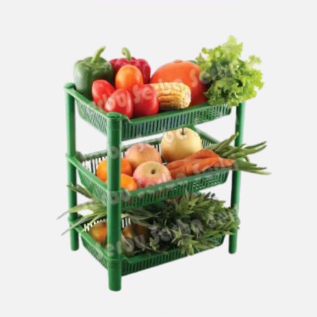 Rak Mini Plastik Susun 3 // Rak mini susun 3