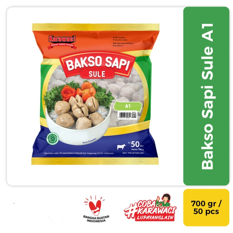 BAKSO SAPI SULE A1 700GR ISI 50PCS BASO KARAWACI