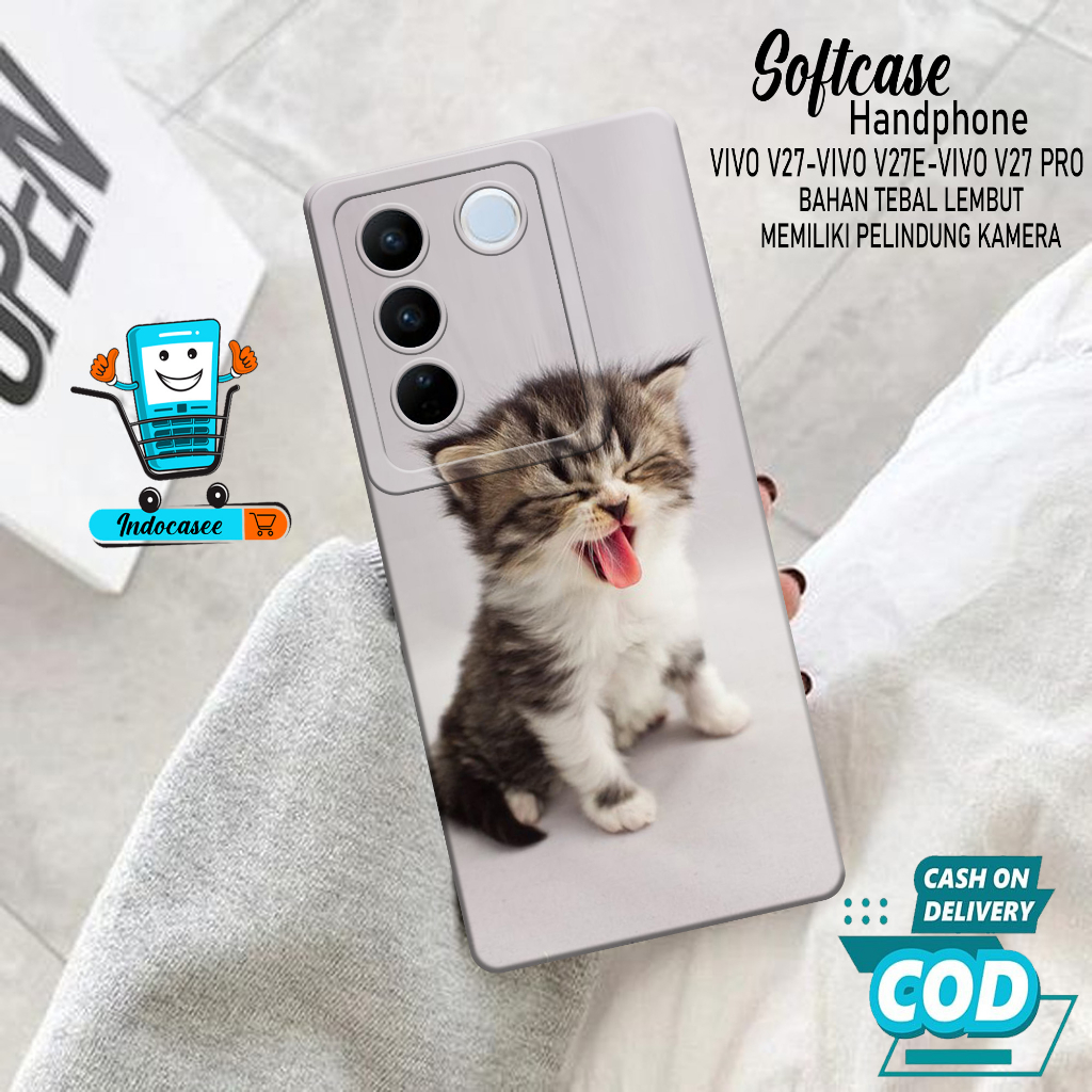 Case Hp Softcase Pro Camera VIVO V27/V27E/V27 PRO Terbaru - Softcase VIVO V27/V27E/V27 PRO - Kesing 