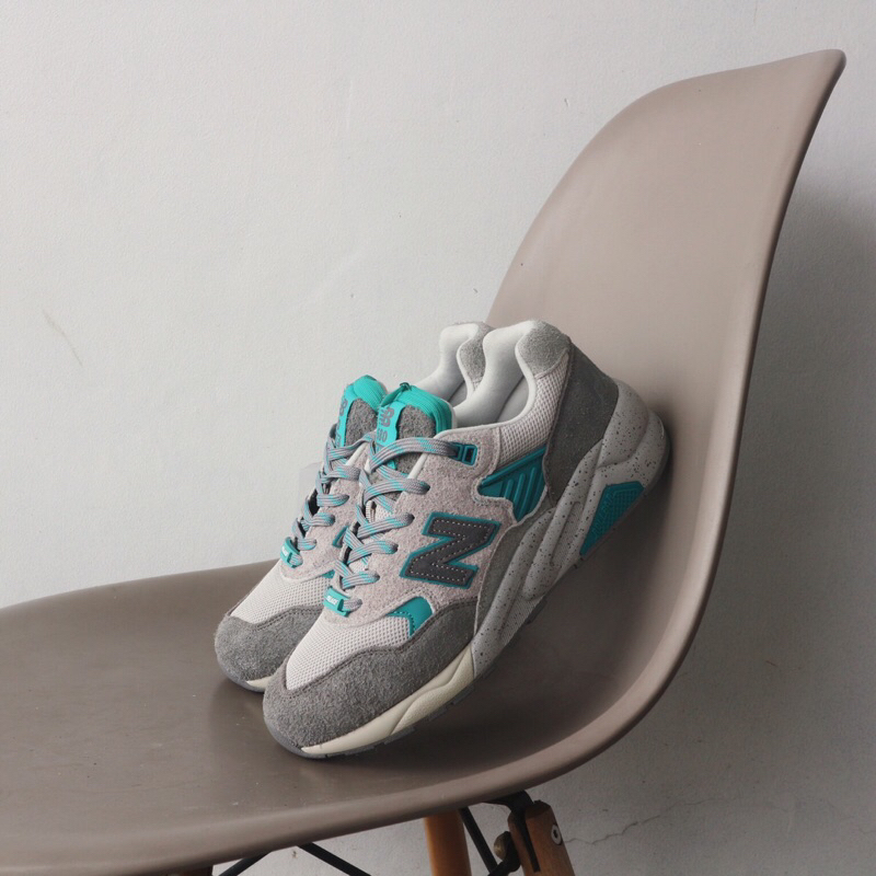 SEPATU NB 580 x PALACE SKATEBOARDS GREY PREMIUM QUALITY