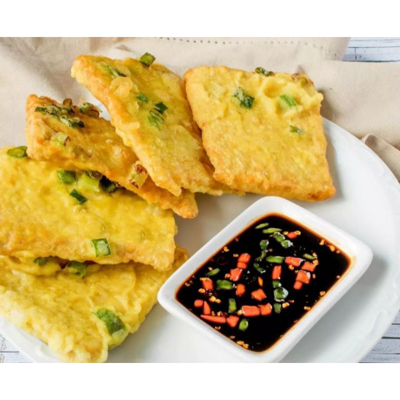 replika tempe mendoan, replika makanan tempe mendoan