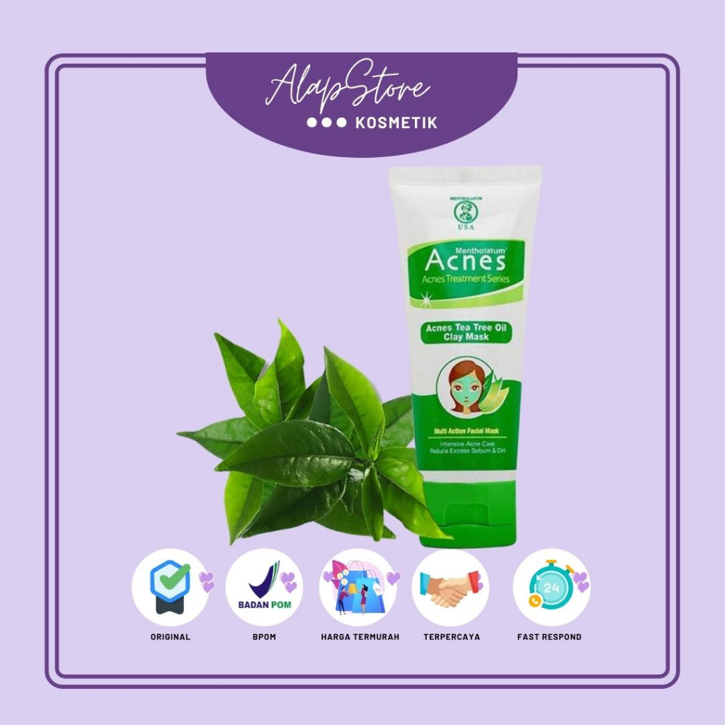 Acnes Tea Tree Oil Clay Mask 50gr