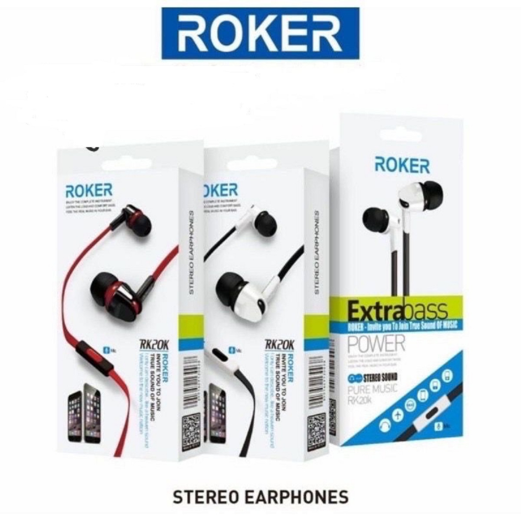 HF / Headset Headsfree Roker RK20K Extre Bass