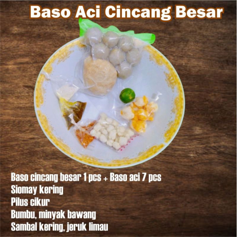 

Baso Aci Garut cingcang besar