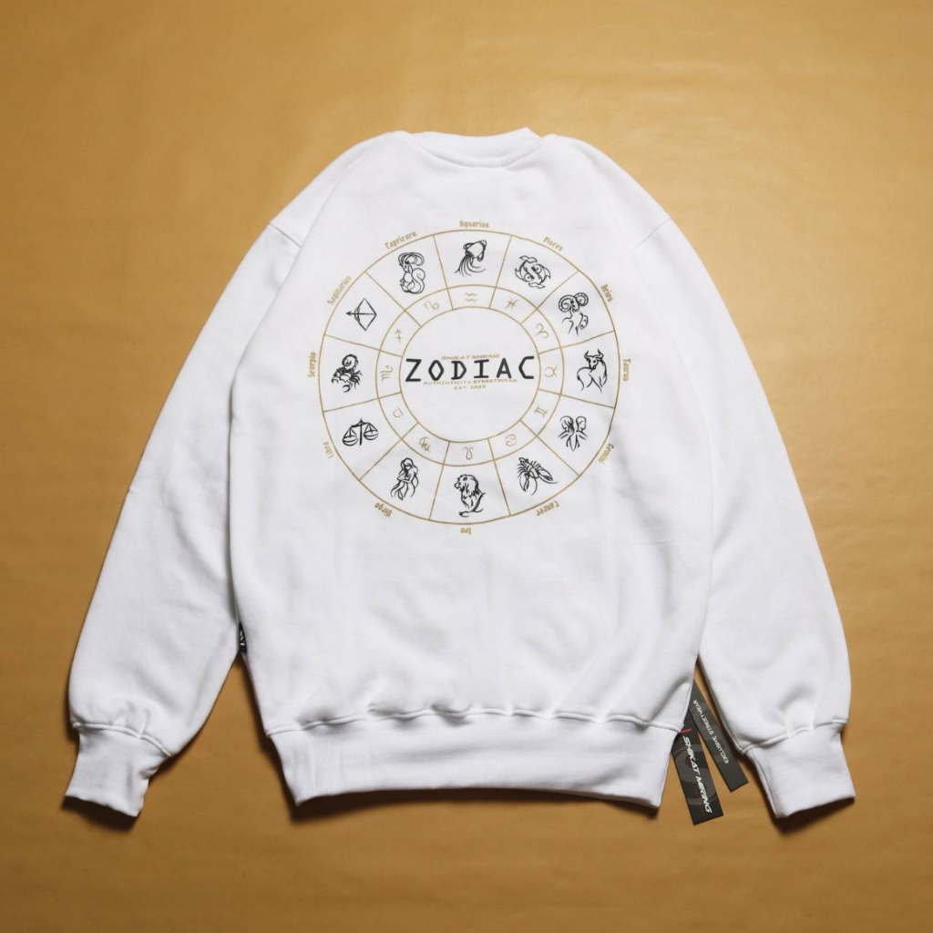 Sweater Crewneck SKM ZODIAK / Hoodie Pria / Hoodie Wanita Available M L XL Casual Good Brand Quality (Fulltag) Realpict