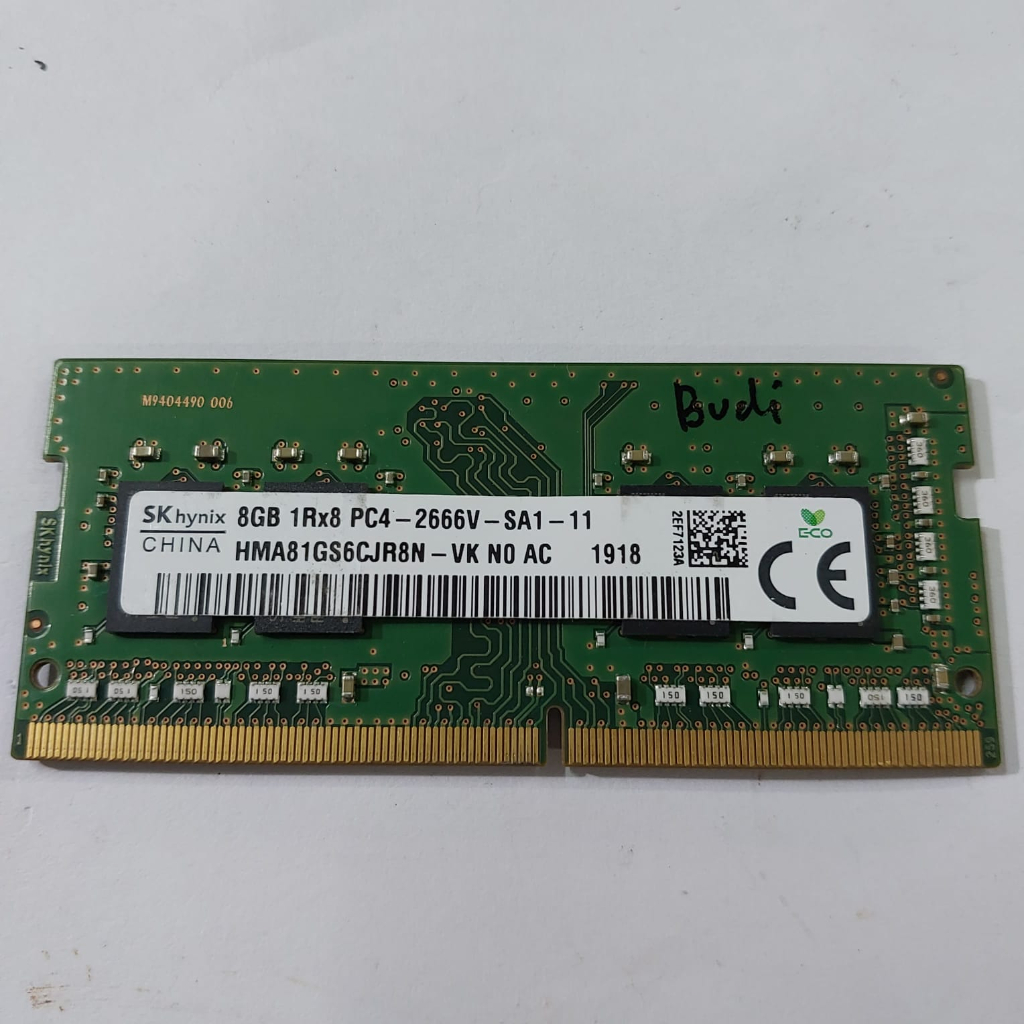 Ram sodimm ddr4 8gb 2666 skhynix