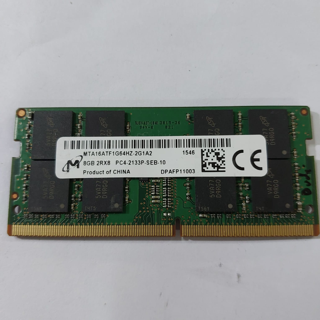 Ram sodimm ddr4 8gb 2133p micron