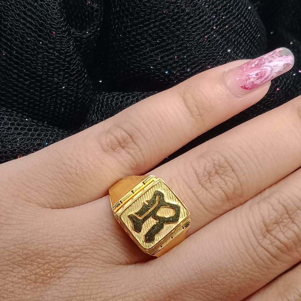 Cincin Emas 17K - 4.85 Gr Kadar 750 - 4601