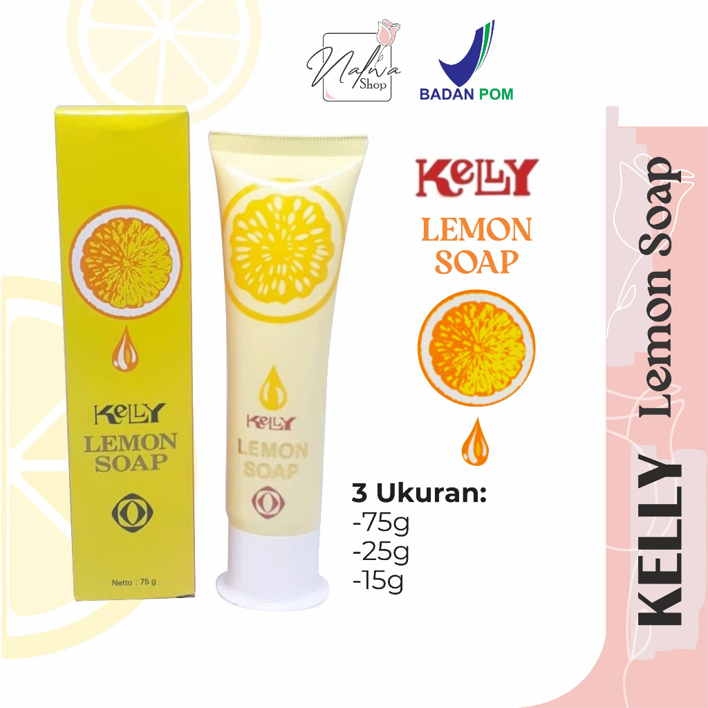 Kelly lemon soap, sabun kelly lemon soap, kelly lemon, kely lemon soap, kelly lemon soap soft scrub 