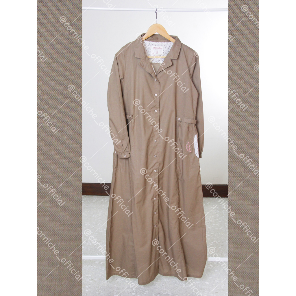 Corniche Andara Dress Brown - TP501626