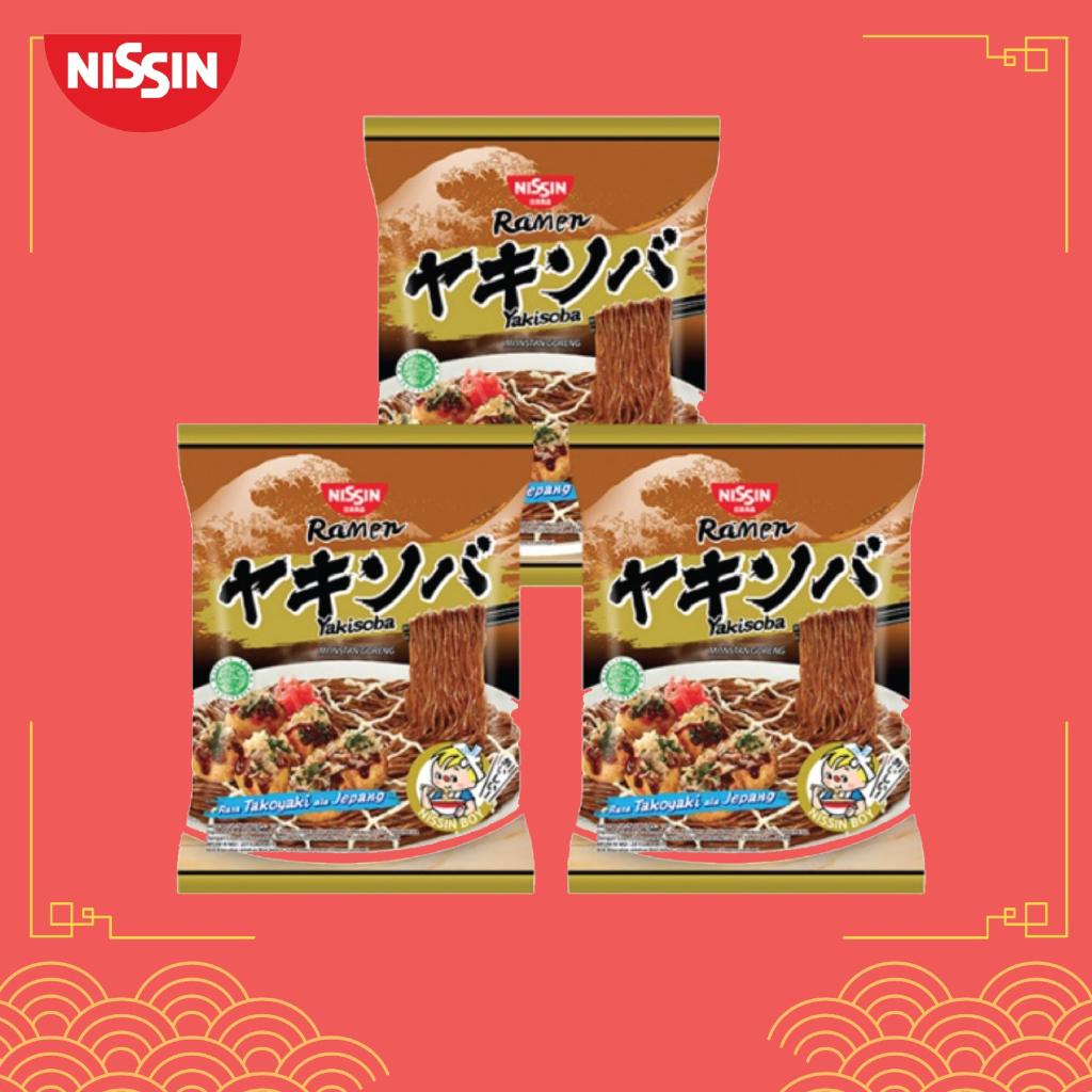 

Nissin Ramen Yakisoba - Teriyaki 104gr - 3 pcs