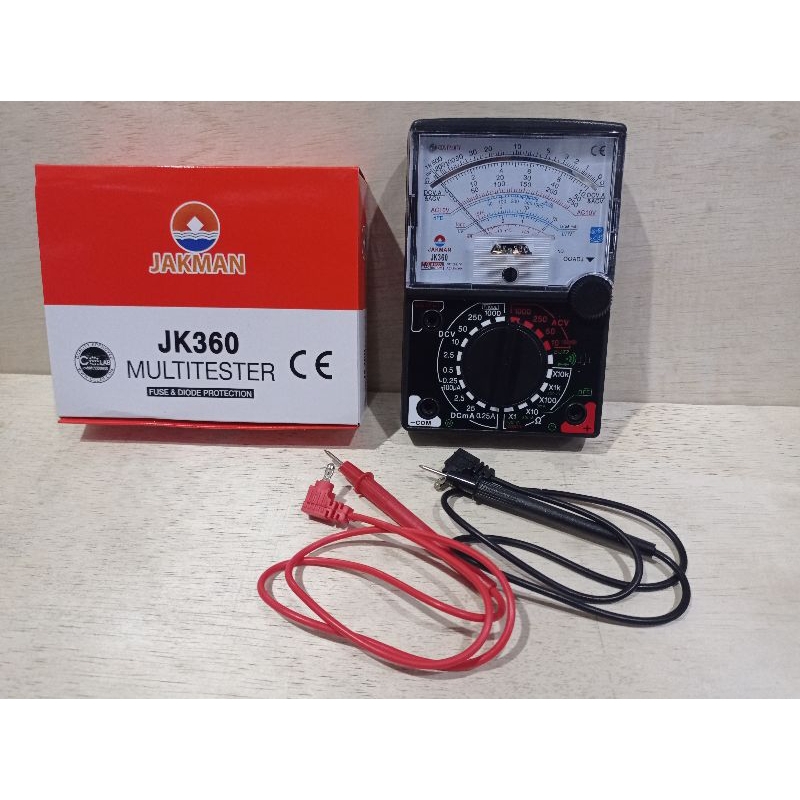 Multitester / Avometer Analog JAKMAN Besar Kecil