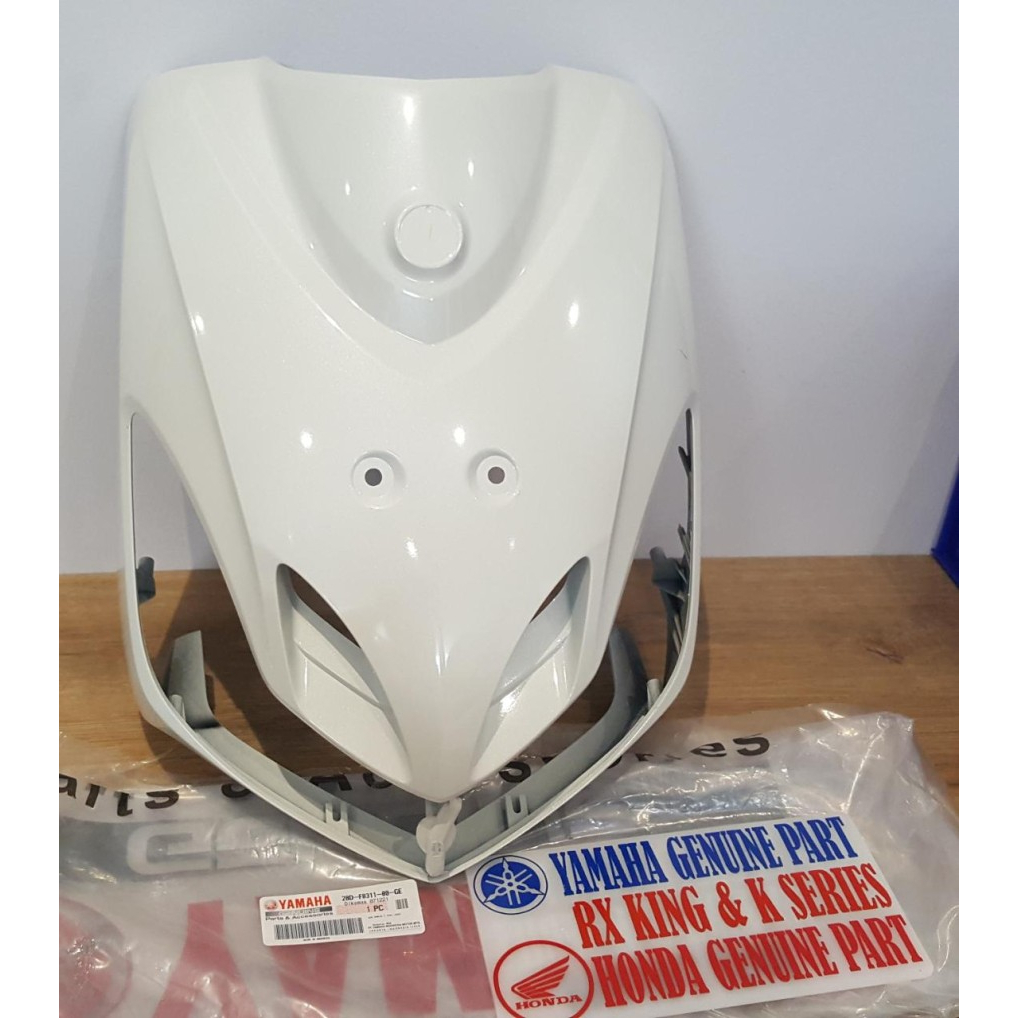 28D-F8311-00-GE TAMENG DEPAN MIO SMILE WARNA PUTIH ORIGINAL YAMAHA