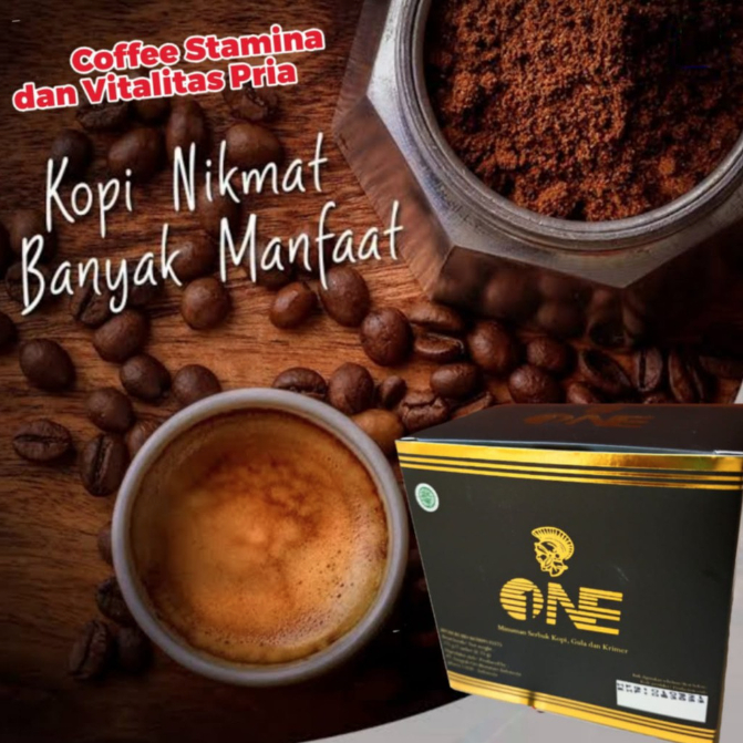One Coffe Premium Kopi Perkasa Pria Kopi Perkasa Stamina Pria