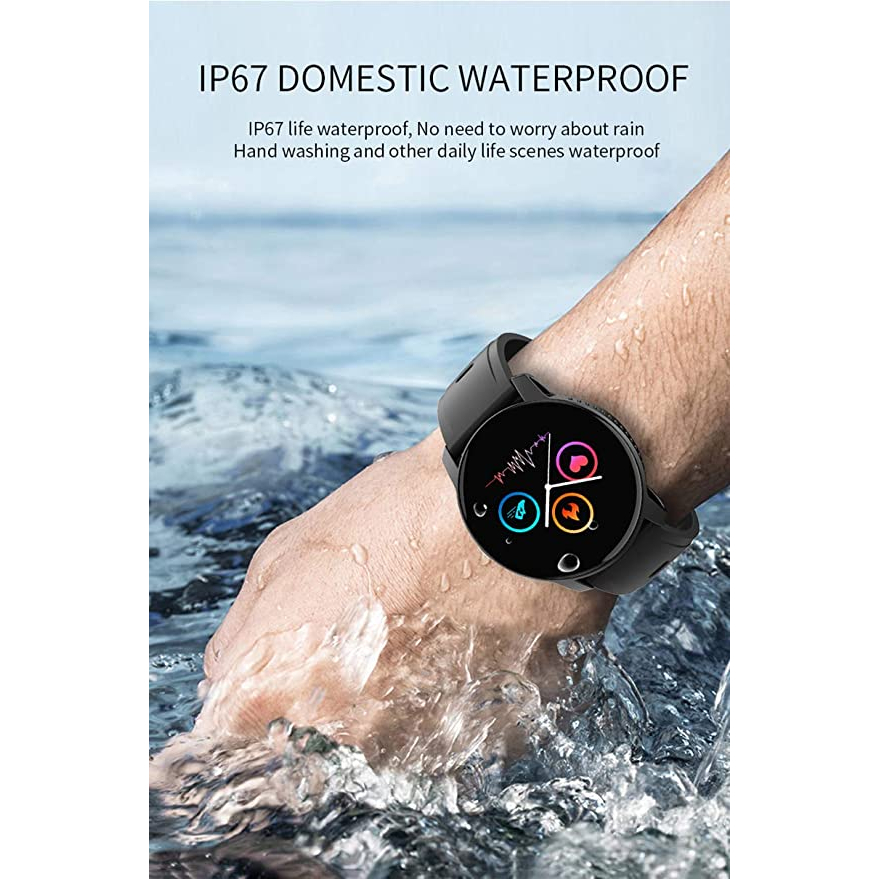 Jam Tangan Smartwatch W9 Smartwatch Q6 Jam Tangan Pintar Smart Watch Jam Tangan Olahraga Fitness Tracker