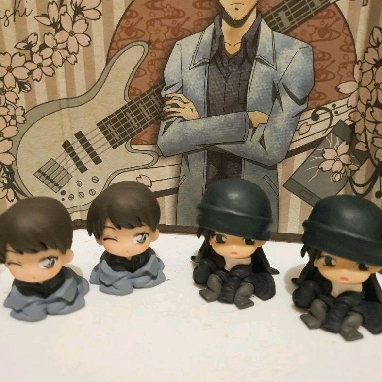 Detective Conan Chijimase Tai 3 & 8 Official Merchandise Mini Figure - Hiromitsu Morofushi Akai Shui
