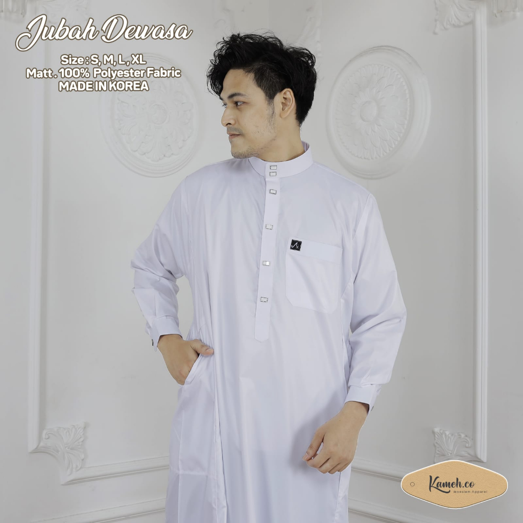 Gamis arab Hitam &amp; Putih