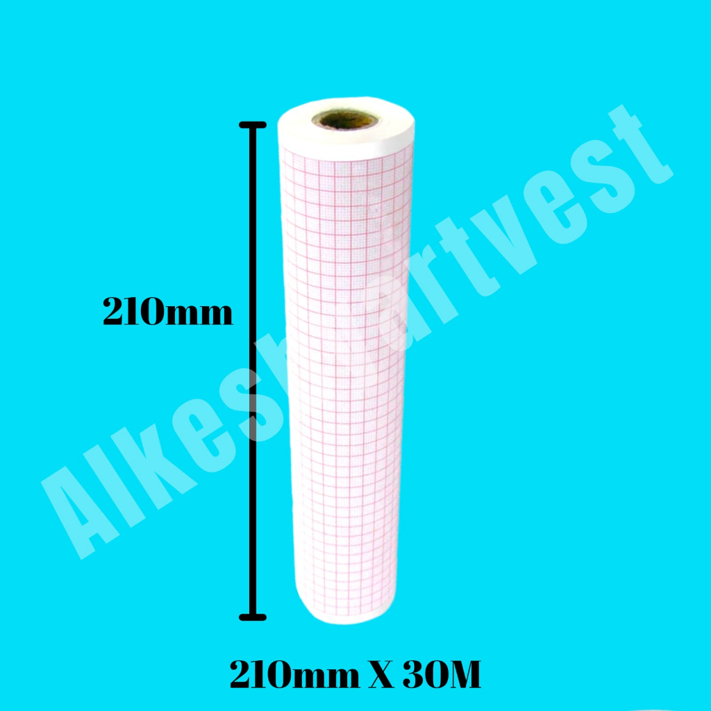 

Kertas ecg ekg 210mm X 30M