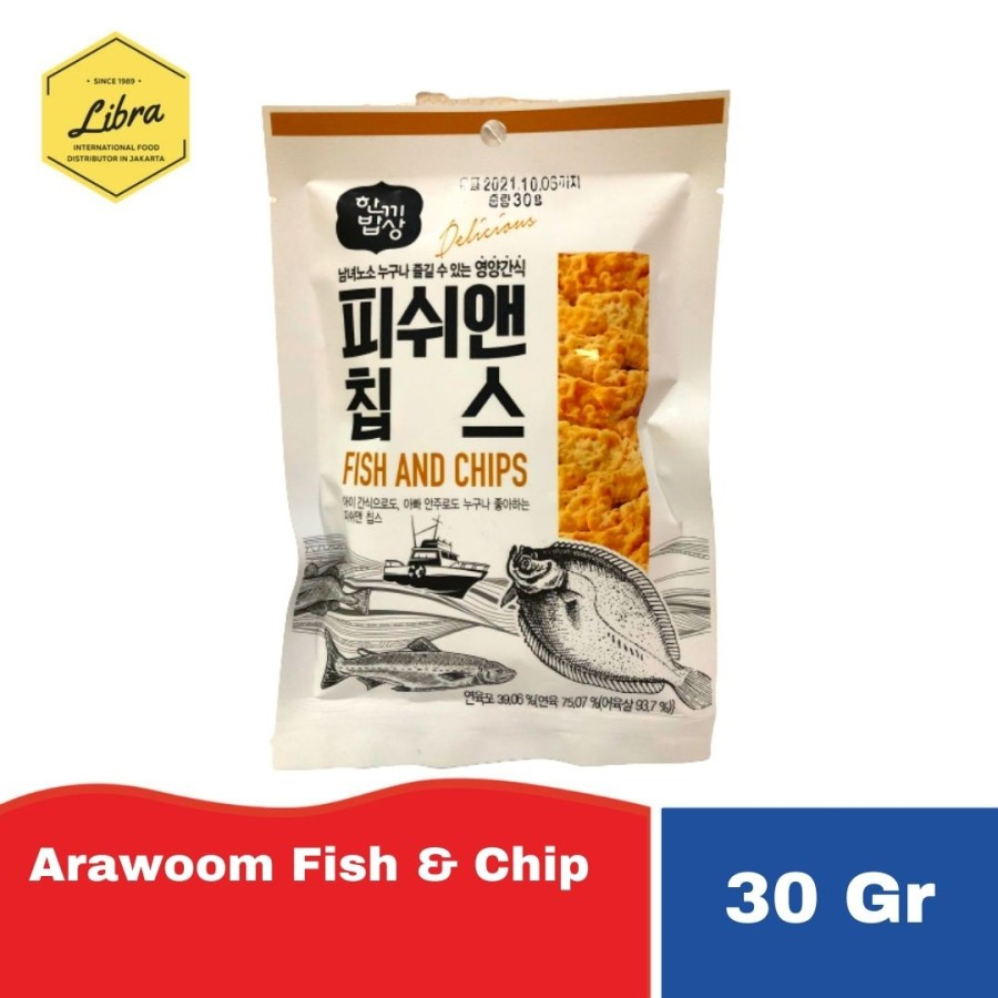 

Arawoom Fish & Chip/ Snack Korea 30 Gr