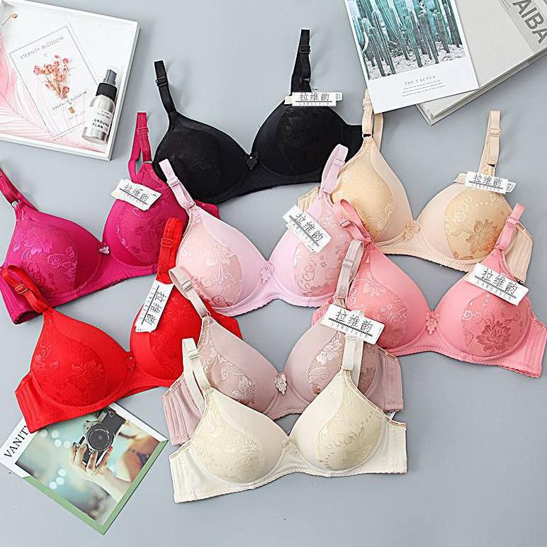 ASK -  BRA PUSH UP WANITA TANPA KAWAT PAKAIAN DALAM WANITA BRA IMPORT BRA52