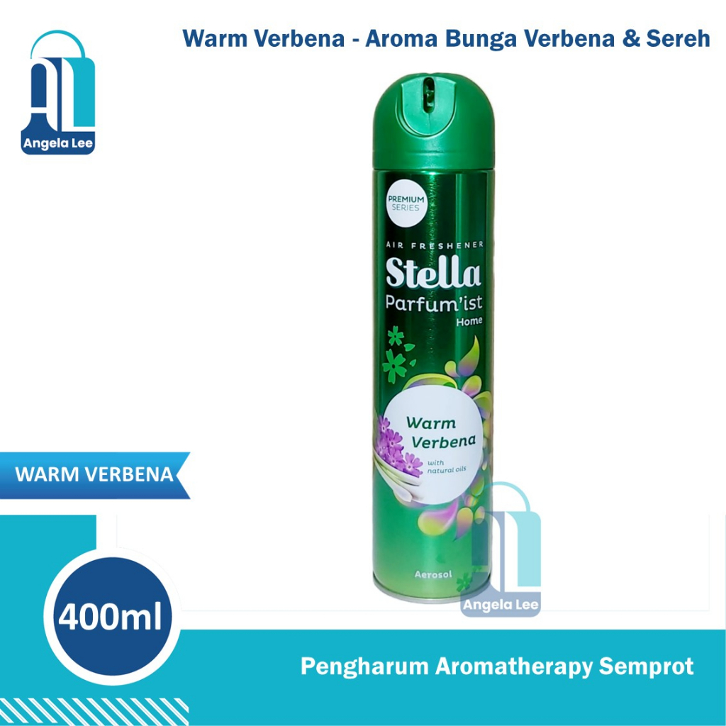 Stella Pengharum Ruangan Aromatheraphy Cananga Verbena Semprot 400ml