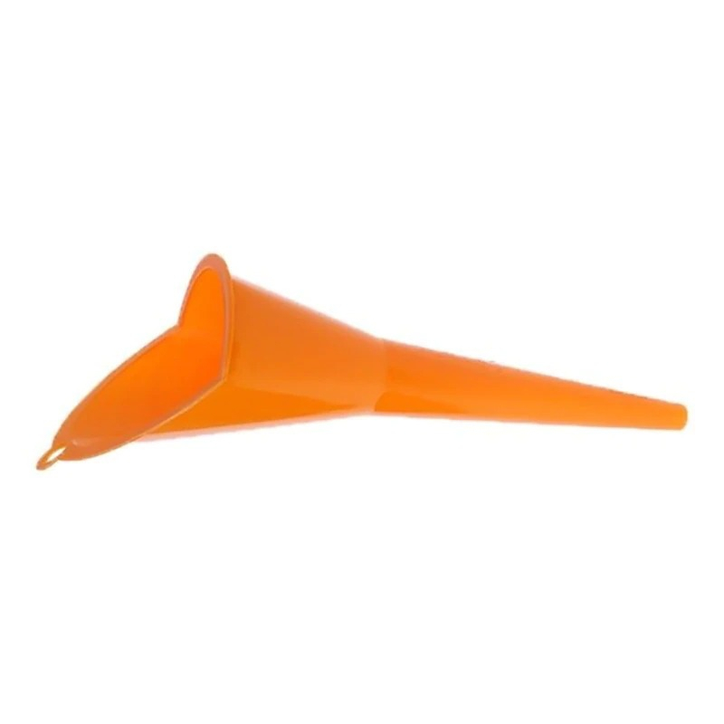 Carzkool Nozzle Corong Air Minyak Bensin Long Mouth Funnel - XMO755 - Orange