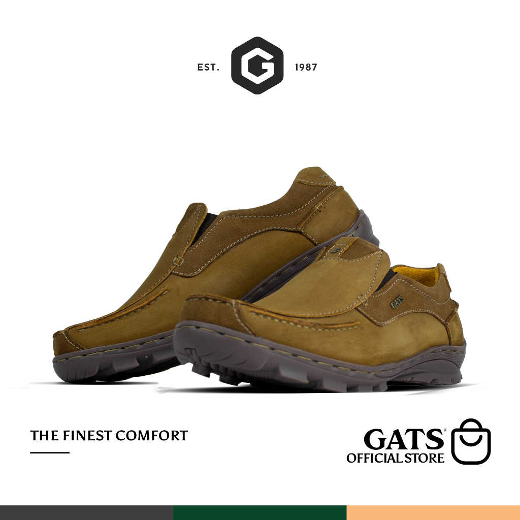 GATS - TO 2208 - Sepatu Pria Slip On Casual