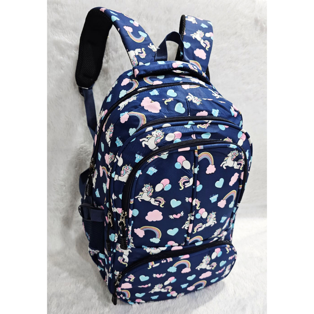 PROMO TERMURAH TAS Ransel Anak Sekolah SD / SMP / REMAJA Ukuran 17&quot; JUMBO KUDA AJAIB DINO DINOSAURUS PRS IMPORT