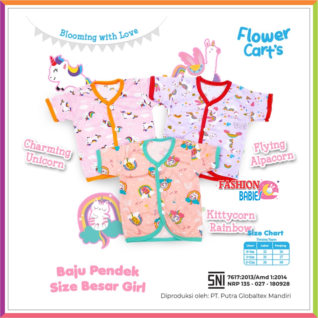 FLOWER CARTS | SETELAN PENDEK &amp; PANJANG 0-12 BULAN ❤ FashionBabies ❤