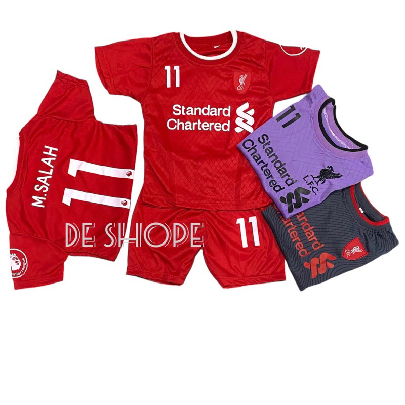 SETELAN BAJU BOLA UNTUK ANAK 1 - 14 TAHUN TERBARU / BAJU JERSEY BOLA ANAK TERMURAH(COD)