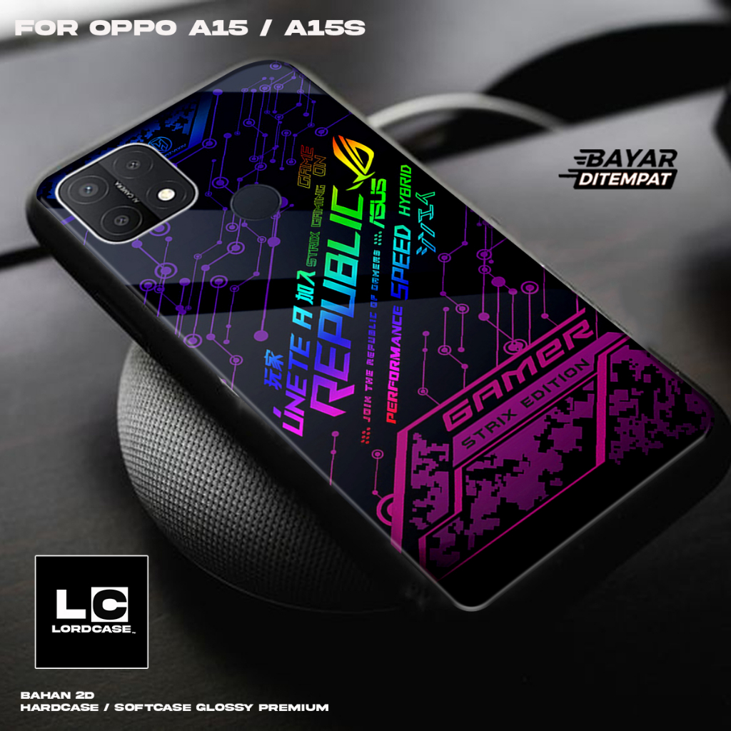 Case OPPO A15/A15S - Casing Hp Terbaru 2023 Lord case14 [ case R0G ] Silikon Hp Mewah - Kesing Hp OP