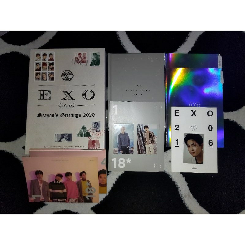 EXO SEASON GREETING WELCOME KIT 2016 2017 2019 2018 2020