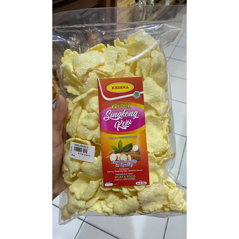 

Krupuk/Kerupuk Singkong Keju “Krisna”