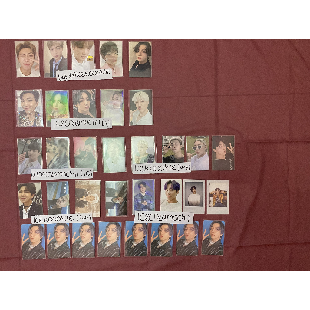 [OFFICIAL] JUAL BTS PHOTOCARD MURAH IN THE SOOP NAMJOON JHOPE JUNGKOOK PWS CLUE MUSTER 2ND FCJP SAMS
