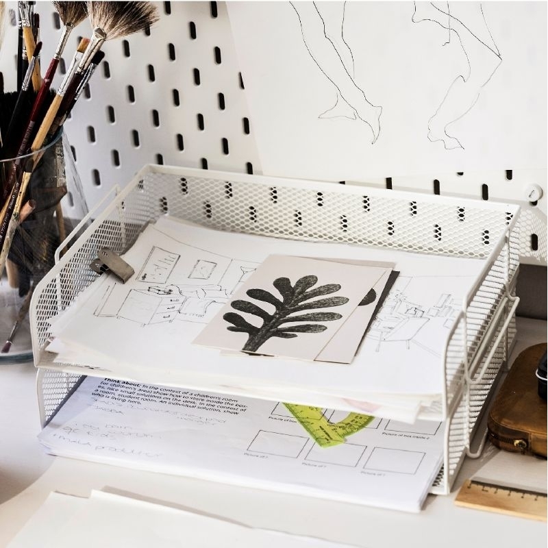 

rak penyimpanan kertas serbaguna | rak kertas ikea | rak putih