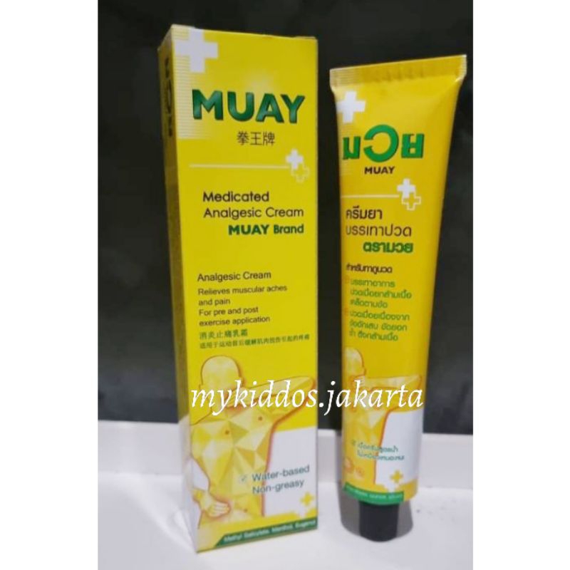 Namman Muay Analgesic Cream 100g [Original Thai 100%]