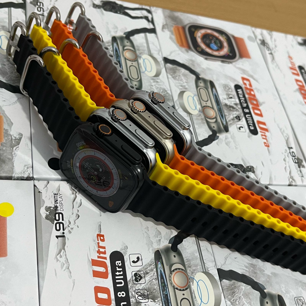 Smartwatch T800 ULTRA Jam Tangan Pintar Cerdas Series 8 IP67  Watch 8 Ultra SMARTWATCH PRIA WANITA CHARGER WIRELESS