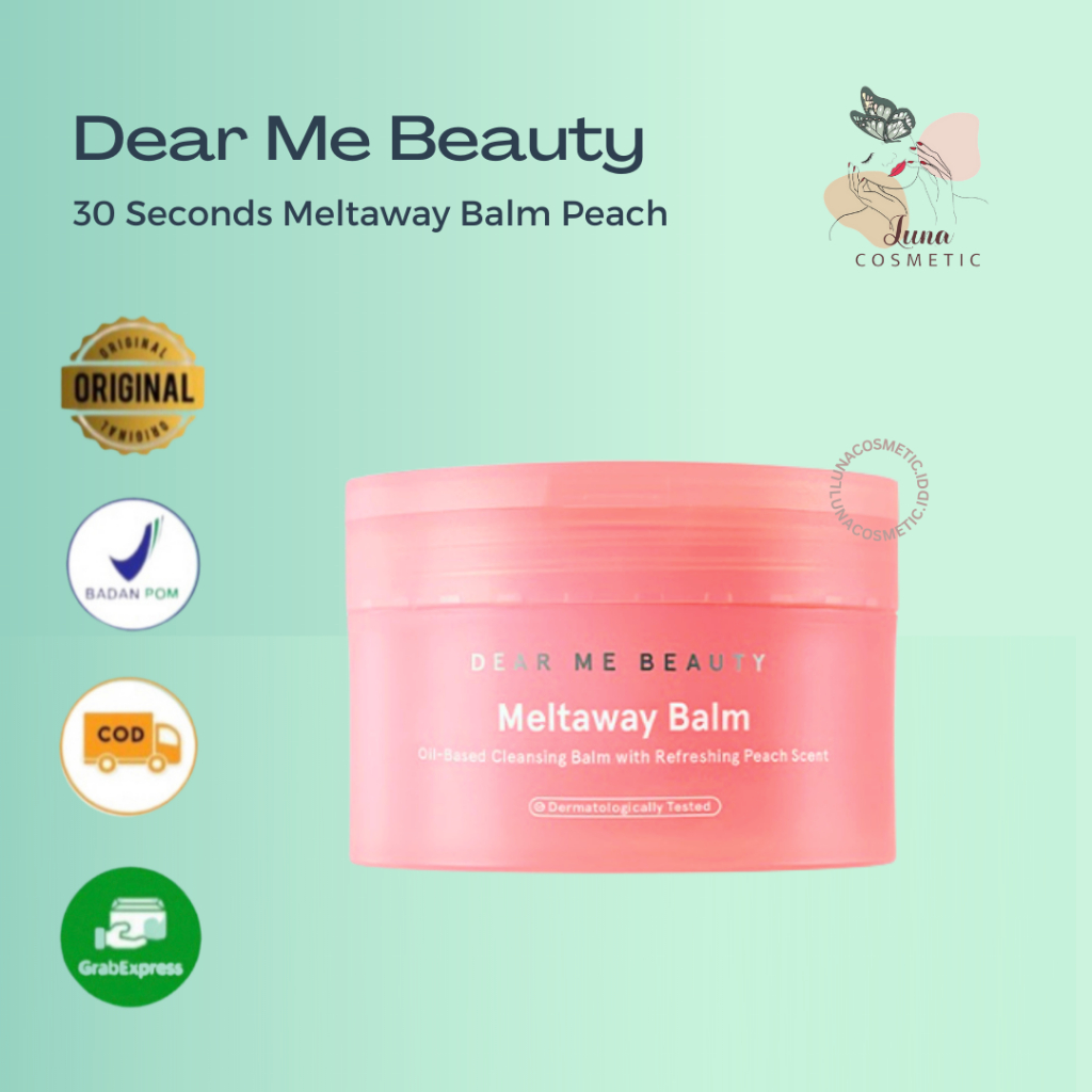 Dear Me Beauty 30 Seconds Meltaway Cleansing Balm / Pembersih Make Up Wajah 100gr