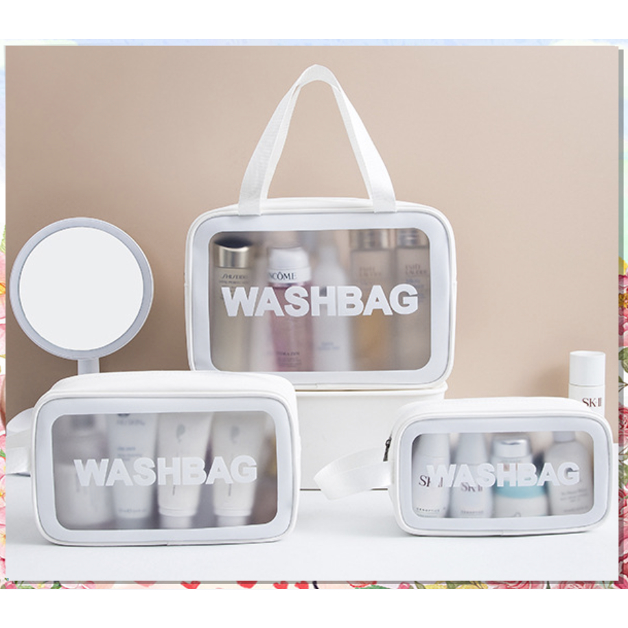 TAS KOSMETIK WASHBAG TAS KOSMETIK PORTABLE TAS PERALATAN KAMAR MANDI