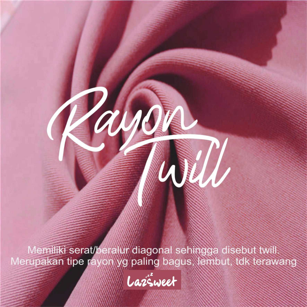 LAZSWEET | SETELAN RAYON TWILL 3/4