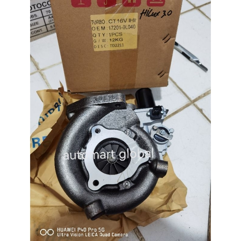 Turbo charger hilux 3.0 3000cc 17201-OL040