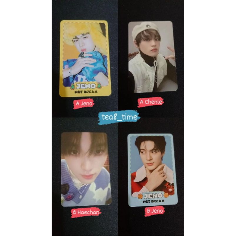 NCT DREAM CANDY TRADING CARD A B VER JENO HAECHAN CHENLE