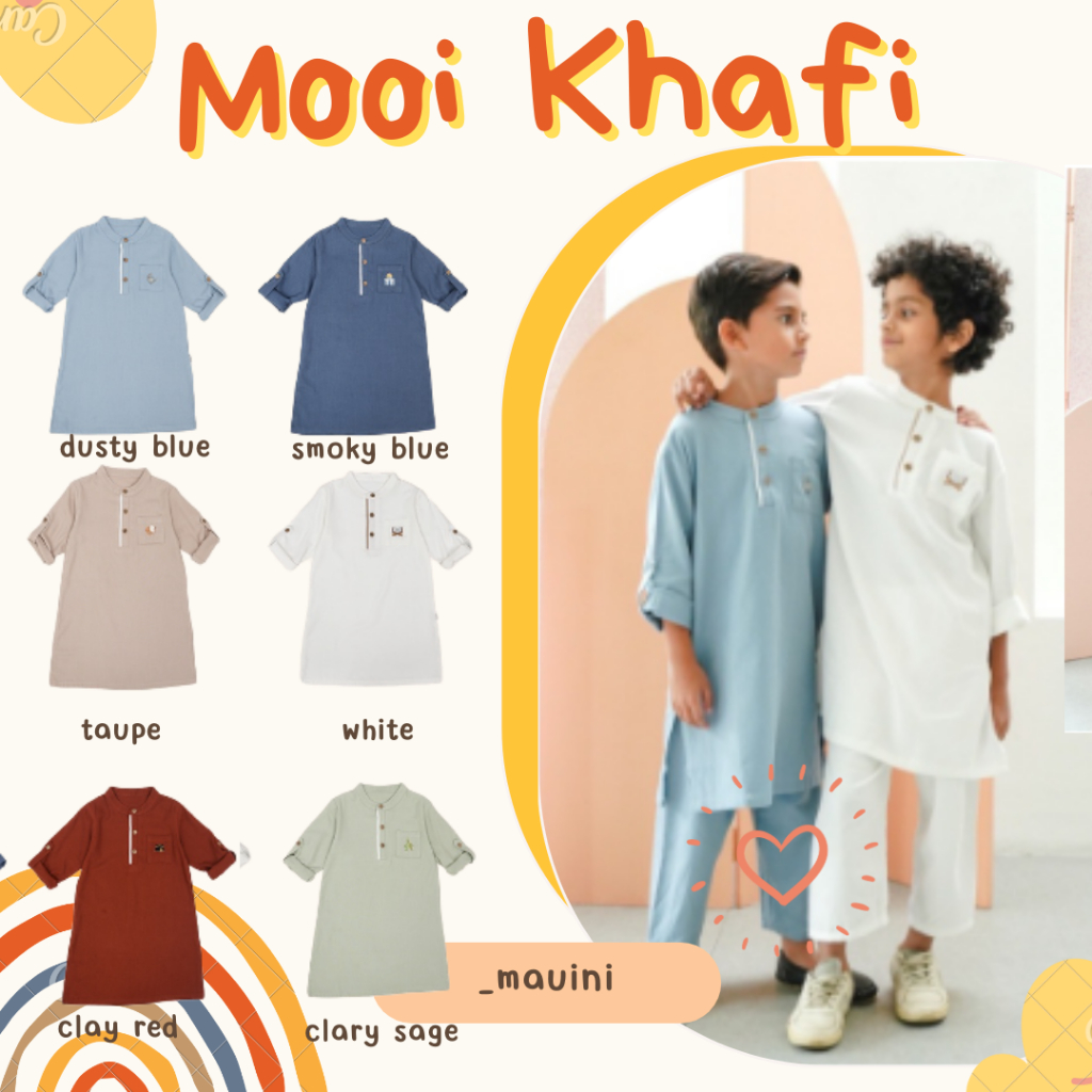 Mooi Khafi Koko | Baju Koko Anak Adam