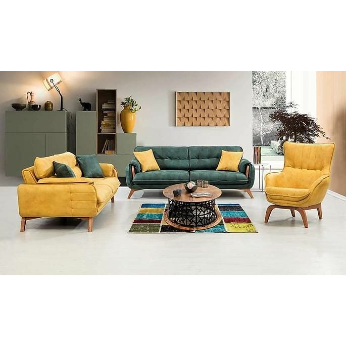Set Sofa Tamu Model Terbaru Desain Modern Furniture Jepara | Kursi Tamu Kayu Jati Jepara