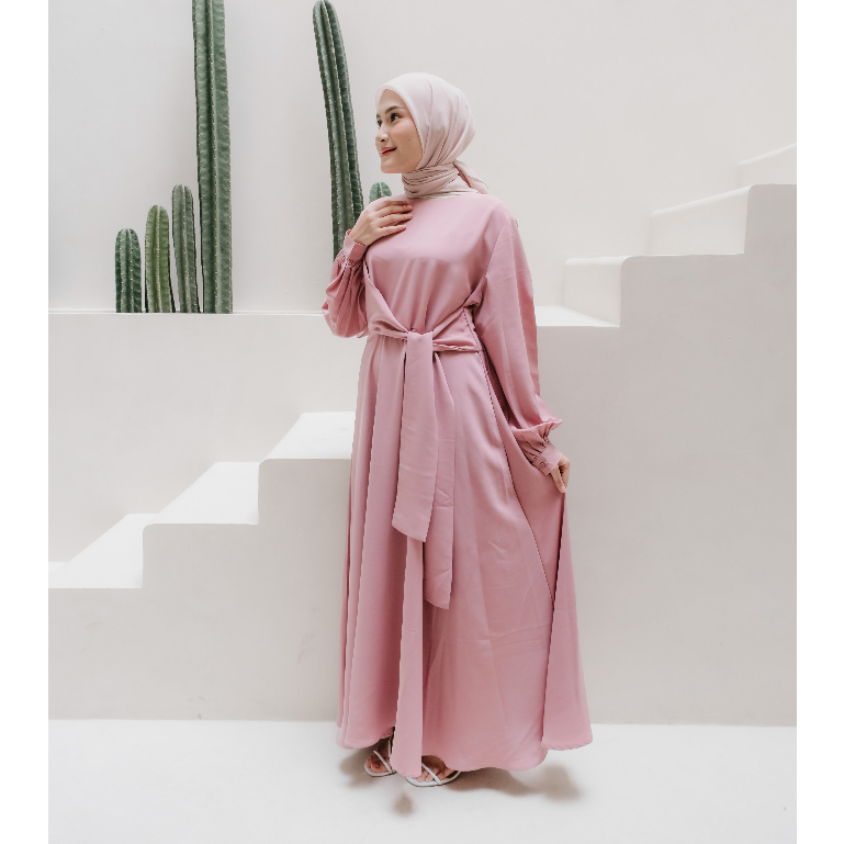 Ms Daisy Nadia Tied dress (MODEST COLLECTION)