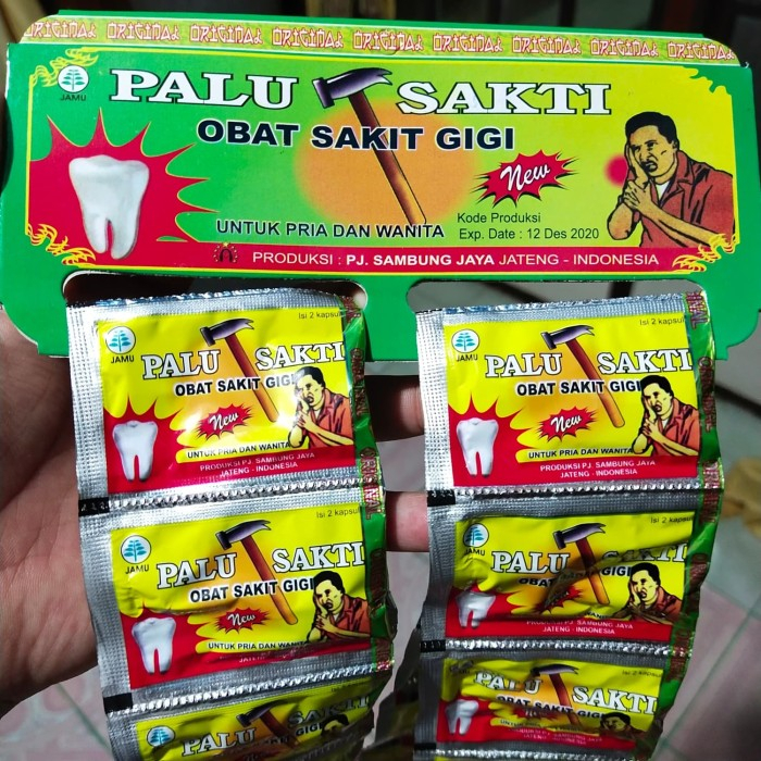 Obat Palu Sakti Per Sachet Mengatasi Sakit Gigi