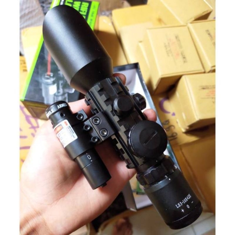 Teleskop riflescope Accurate M9