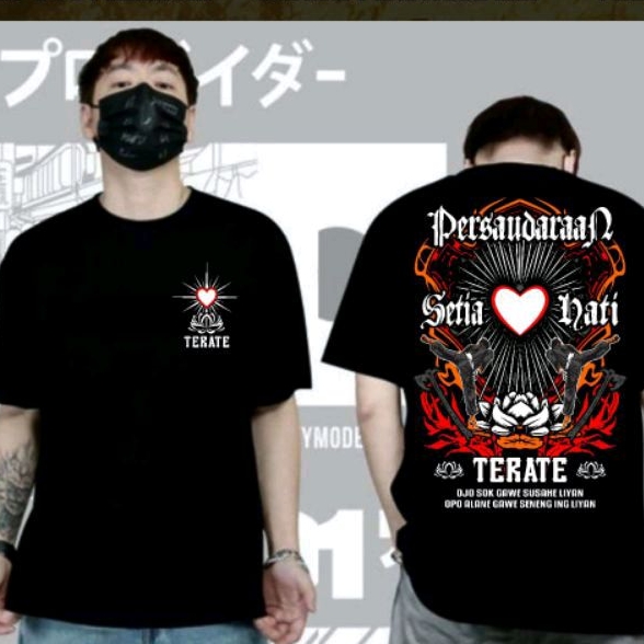 KAOS PSHT TENDANGAN T KEREN PREMIUM DISTRO-Kaos Psht SH Terate Distro Keren Terbaru Memayu Hayuning 