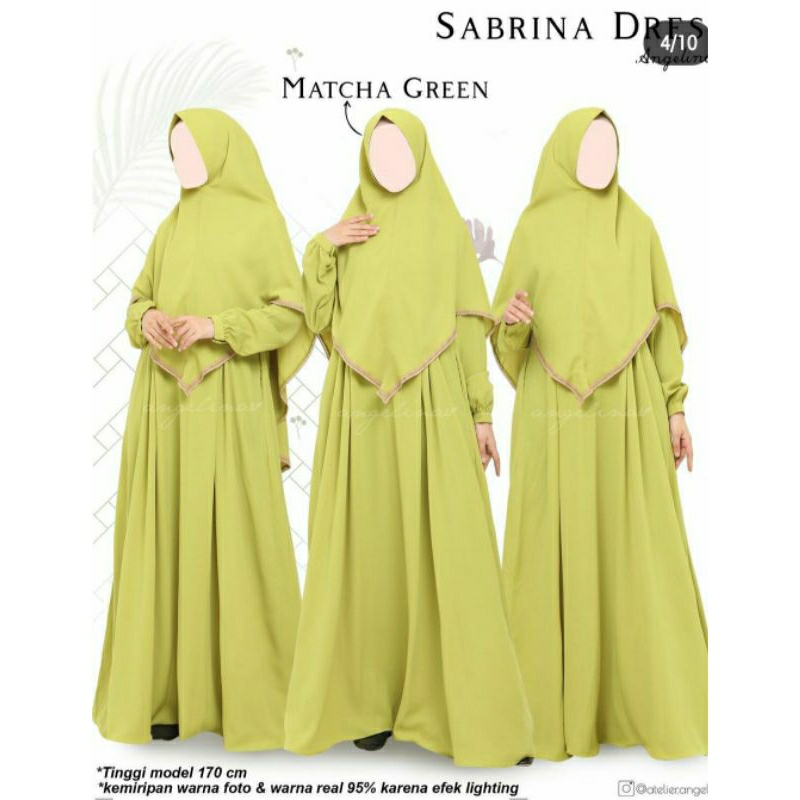 Sabrina Dress By Atelier Angelina (Size XS, Matcha Green, Arrowood)
